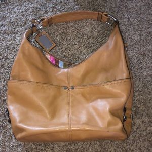 Tignanello tan/brown purse